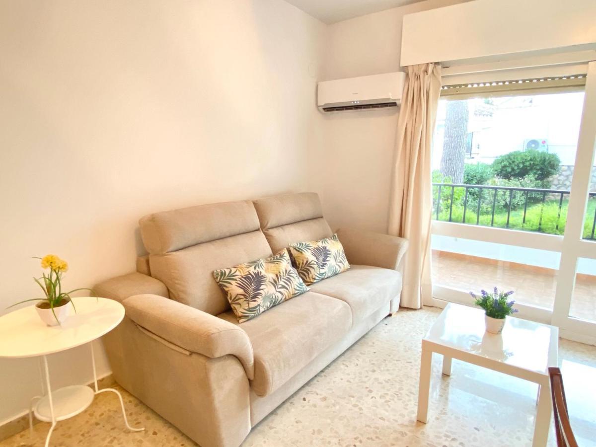 Studio With Access To The Garden. Open Pool. Beach Very Close. Wifi & Netflix Free Apartment Benalmadena Ngoại thất bức ảnh